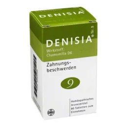 DENISIA 9 tabletek na ząbkowanie, 80 szt