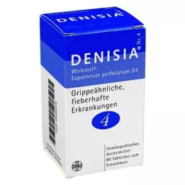 DENISIA 4 tabletki na choroby grypopodobne, 80 szt