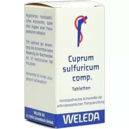 CUPRUM SULFURICUM tabletki komp. 100 szt