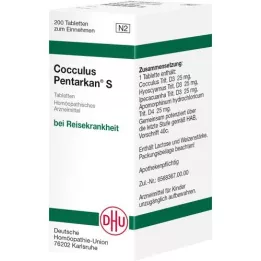 COCCULUS PENTARKAN S tabletki, 200 szt