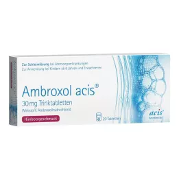 AMBROXOL acis 30 mg tabletki doustne, 20 szt