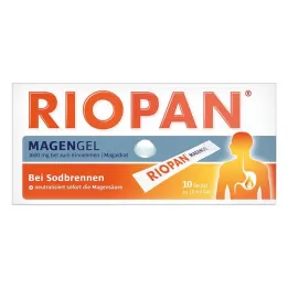 RIOPAN Żel na żołądek w sztyfcie, 10X10 ml