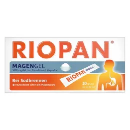 RIOPAN Żel na żołądek w sztyfcie, 20 x 10 ml