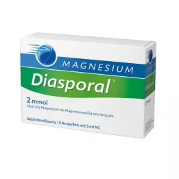 MAGNESIUM DIASPORAL Ampułki 2 mmol, 5X5 ml