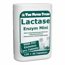 LACTASE 5000 FCC minitabletek enzymatycznych w dozowniku, 120 szt