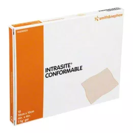 INTRASITE Żel dopasowujący się do kształtu ciała, 10 szt. 10x10 cm