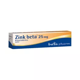 ZINK BETA 25 tabletek musujących, 20 szt
