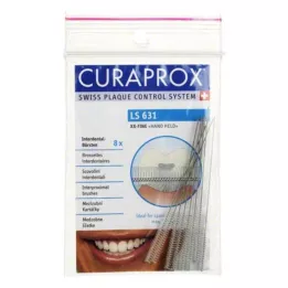 CURAPROX LS 631 Szczoteczka międzyzębowa ex./extra fine, 8 szt