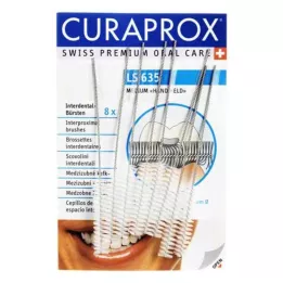 CURAPROX LS 635 Szczoteczka międzyzębowa średnia 8 szt