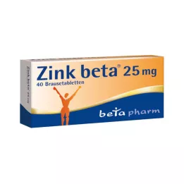 ZINK BETA 25 tabletek musujących, 40 szt