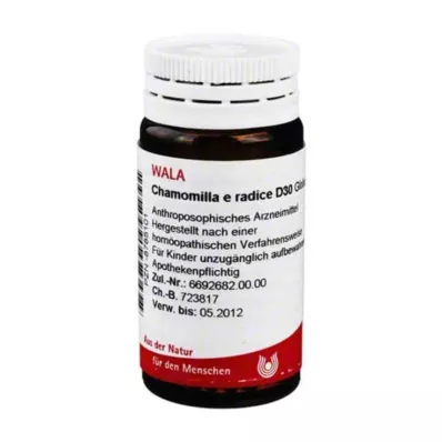 CHAMOMILLA E radice D 30 Globuli, 20 g CHAMOMILLA E radice D 30 Globuli, 20 g