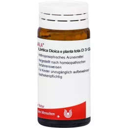 URTICA DIOICA E PLANTA łącznie D 3 Globulki, 20 g