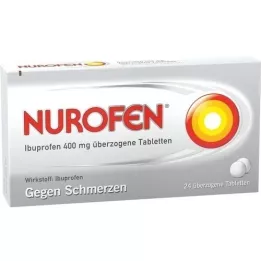 NUROFEN tabletki pokryte Ibuprofen 400 mg, 24 szt