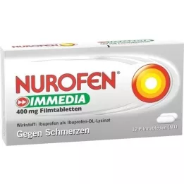 NUROFEN Bezpośrednie 400 mg tabletki z filmu, 12 szt