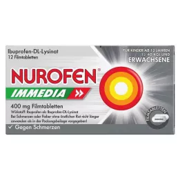 NUROFEN Bezpośrednie 400 mg tabletki z filmu, 12 szt