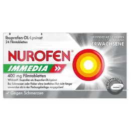 NUROFEN Immedia 400 mg tabletki powlekane, 24 szt