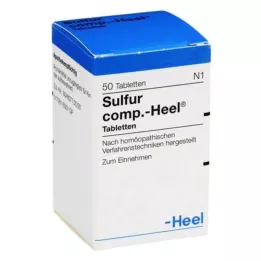 SULFUR COMP.Tabletki na piętę, 50 szt