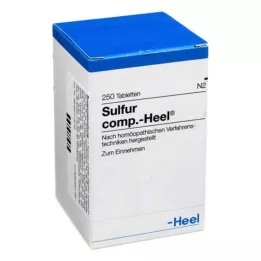 SULFUR COMP.Tabletki na piętę, 250 szt