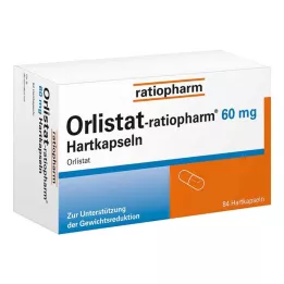 ORLISTAT-ratiopharm 60 mg kapsułki twarde, 84 szt