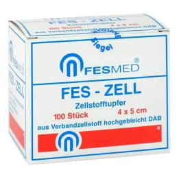 ZELLSTOFFTUPFER FES ZELL 4x5 cm wysokości, 100 szt