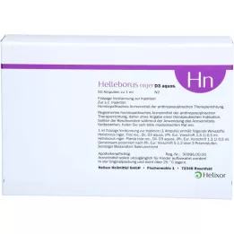 HELLEBORUS NIGER d 3 aquos.ampullen, 50 godzin