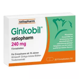 GINKOBIL-ratiopharm 240 mg tabletki powlekane, 30 szt