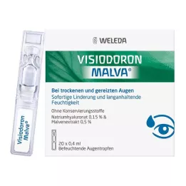VISIODORON Krople do oczu Malva w pipecie jednorazowej, 20X0,4 ml