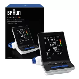 BRAUN BLUTDRUCKMESSGERÄT ExactFit3 ramię górne BUA6150, 1 szt