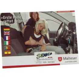 Broszura Senada dotycząca pierwszej pomocy, 1 szt