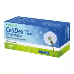 CETIDEX 10 mg tabletki powlekane, 100 szt
