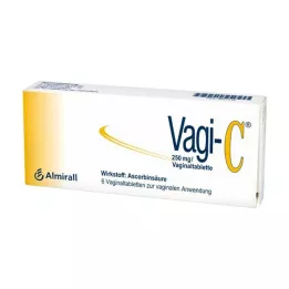 VAGI C Tabletki dopochwowe, 6 szt