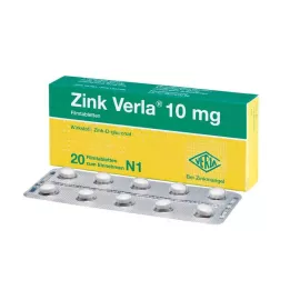 ZINK VERLA 10 mg tabletki powlekane, 20 szt