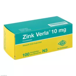 ZINK VERLA 10 mg tabletki powlekane, 100 szt