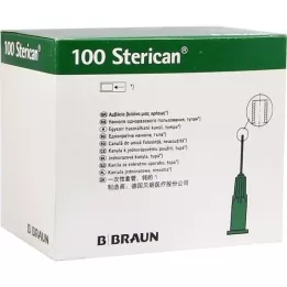 STERICAN Kaniule 21 Gx7/8 0,8x22 mm tępe, 100 szt