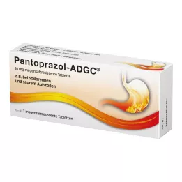 PANTOPRAZOL ADGC 20 mg tabletki dojelitowe, 7 szt