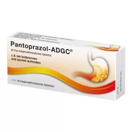 PANTOPRAZOL ADGC 20 mg tabletki przewodu pokarmowego, 14 godzin