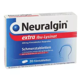 NEURALGIN ekstra Ibu-Lysinat tabletki powlekane, 20 szt