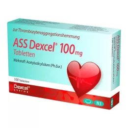 ASS Tabletki Dexcel 100 mg, 100 szt