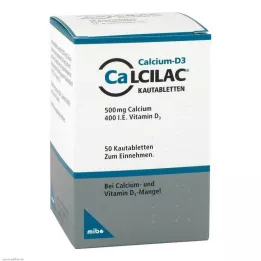 CALCILAC Tabletki do żucia, 50 szt