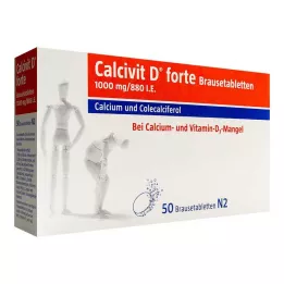 CALCIVIT D forte tabletki musujące 50 szt