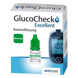 GLUCOCHECK Doskonałe rozwiązanie kontrolne normalne, 4 ml