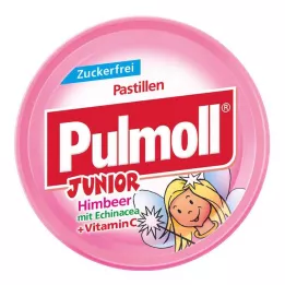 PULMOLL Junior Bomb.Malina z jeżówką+witamina C zf, 50 g