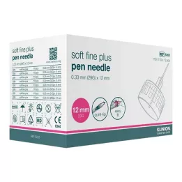 KLINION Soft Fine Plus Pen igły 0,33x12 mm 29 g, 110 szt
