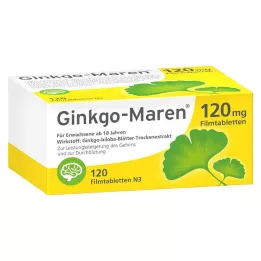 GINKGO-MAREN 120 mg tabletki powlekane, 120 szt