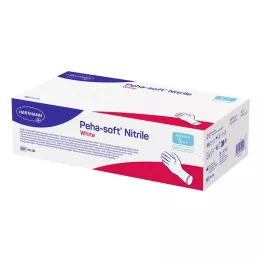 PEHA-SOFT NITILILE White Un.Hands.unsteril PF S, 200 szt