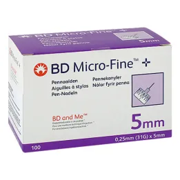BD Micro-Fine + igły 5 mm 0,25x5 mm, 100 szt