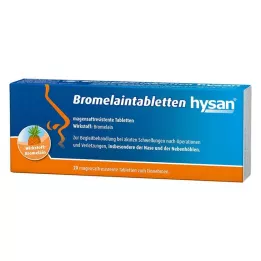 BROMELAIN TABLETTEN tabletki dojelitowe hysan 20 szt