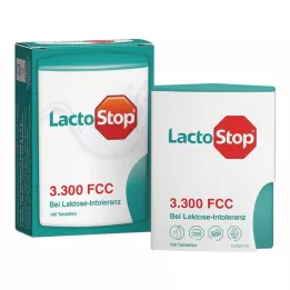 LACTOSTOP 3300 FCC Tabletki dozownik klikalny, 100 szt