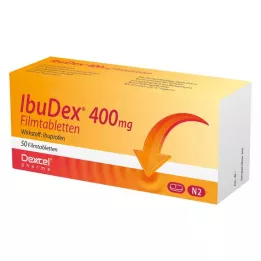 IBUDEX 400 mg tabletki powlekane, 50 szt