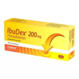IBUDEX 200 mg tabletki powlekane, 10 szt
